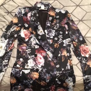 Floral Blazer